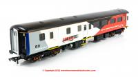 R40144 Hornby Mk2F Brake Standard Open Coach number 9525 in Loram Rail livery - Era 11